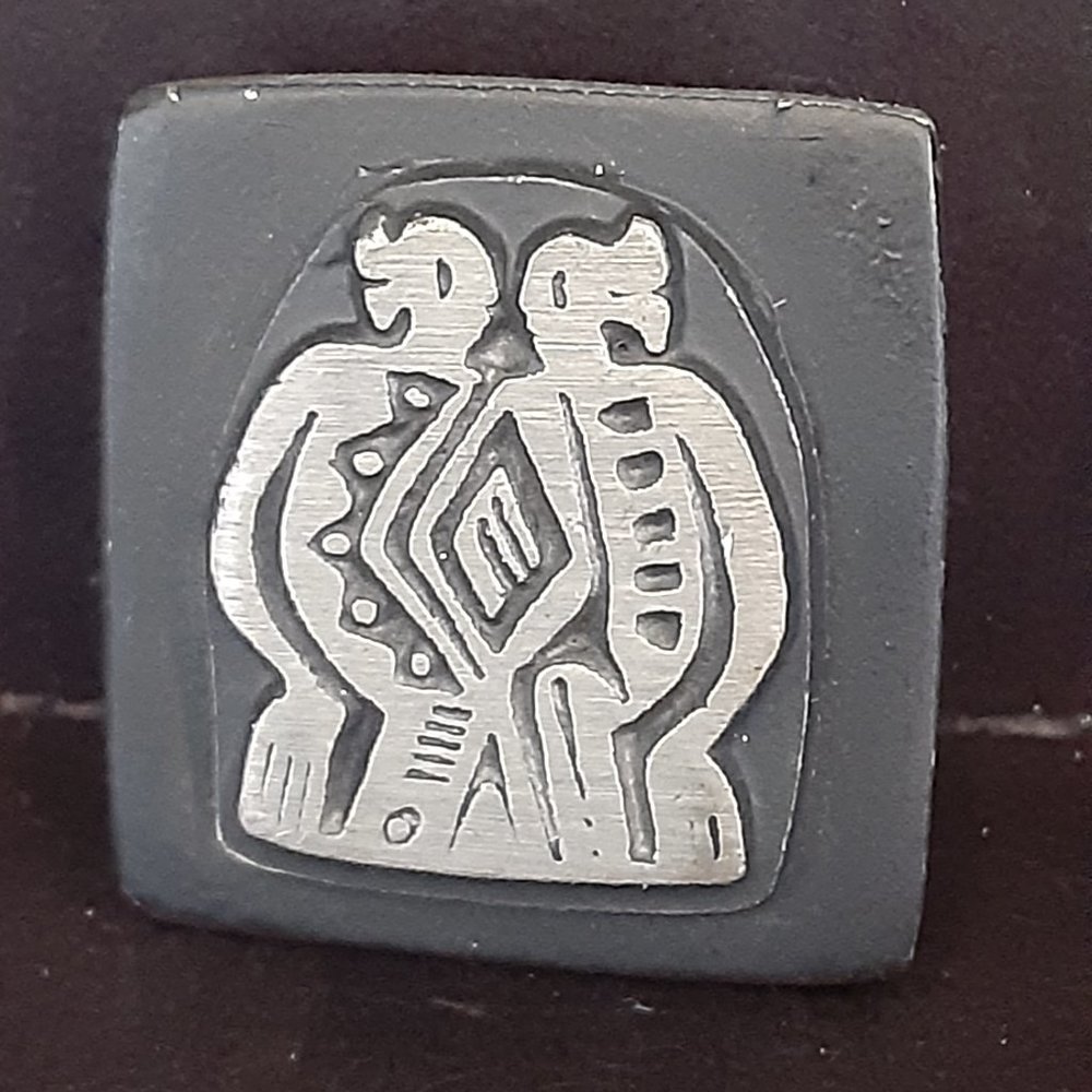 Alice Seely pewter pin